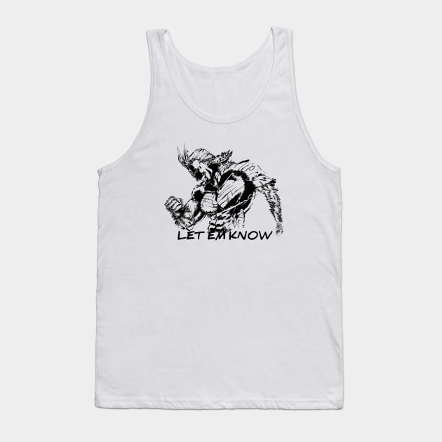 All Might Tank Top by IamValkyrie